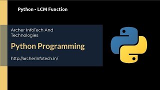 Python Tutorial for Beginners | #7.5 Python LCM Function