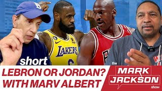 WHO’S THE G.O.A.T. LEBRON OR MJ? MARV ALBERT CHOOSES |S1 SHORT EP 67