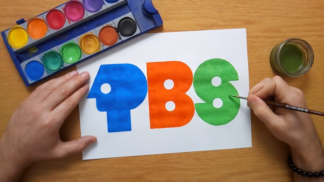 How To Draw An Old PBS Logo - PBS 1971 - YouTube