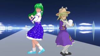 Touhou MMD - It's Dare!! {720p}