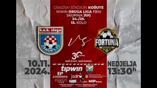 HNK Sloga - Fortuna | sezona 2024/25