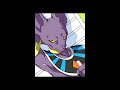 goku black gets scared by lord beerus 😤