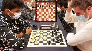 When two 2550 rated grandmasters Clash | Harsha Bharathakoti vs Sebastien Maze