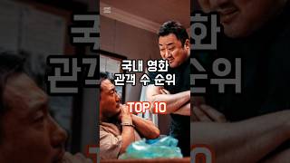 국내 개봉 영화 관객 수 순위 TOP 10