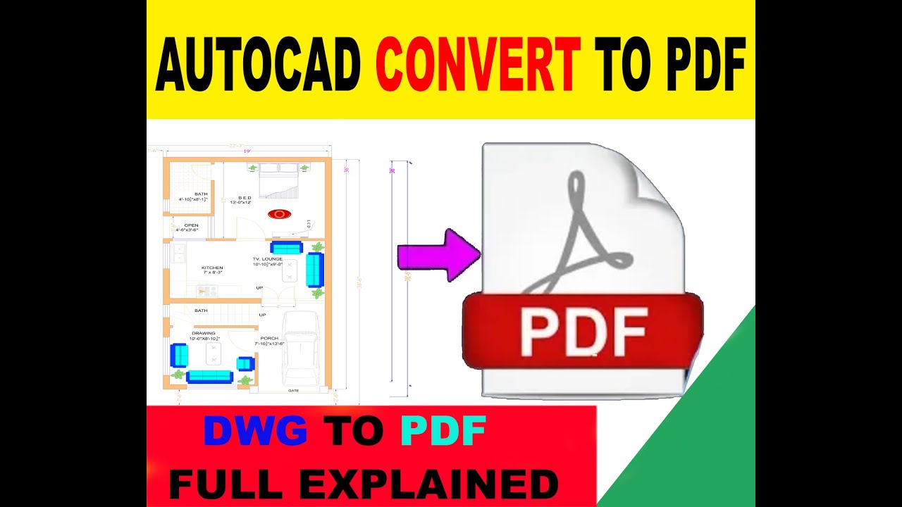 AutoCAD To PDF Made Simple: Step-by-Step Conversion Tutorial - YouTube