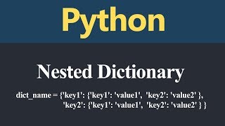 Nested Dictionary in Python (Hindi)