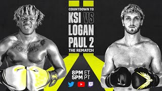 Countdown to KSI vs. Logan Paul 2