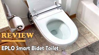 EPLO Smart Bidet Toilet with Tank Built in Review - Great toilet 2024