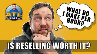 Is RESELLING worth it? How much do RESELLERS make? | Part-time flipper on eBay