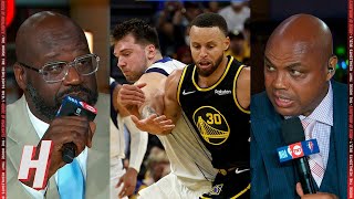 Inside the NBA reacts to Mavericks vs Warriors WCF Game 1 Highlights | 2022 NBA Playoffs