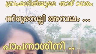 തിരുനെല്ലി പാപനാശിനിയിൽ…