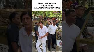 Malaika Arora’s father Anil Arora dies by suicide: Ananya Panday and Chunky Panday show up at home