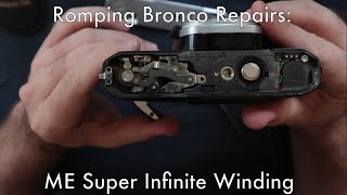 Pentax ME Super Infinite Winding Repair