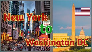 সড়ক পথে নিউইয়র্ক থেকে ওয়াশিংটন ডিসি । New York to Washington DC । Saurov Imam