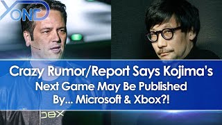 Crazy Rumor/Report Says Kojima's Next Game May Be Published By... Microsoft \u0026 Xbox?!