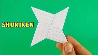 Cara Membuat Shuriken Dari Kertas