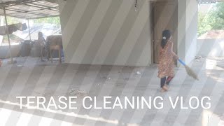 terase cleaning vlog 🧹🧹🫧🧽##vlog