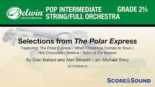 Selections from The Polar Express, arr. Michael Story – Score & Sound