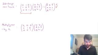 Elementary Matrices