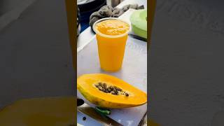 Summer Special Healthy Roadside Papaya Juice Making of Dhaka - Bengali Street Food #shorts