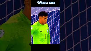 What s save by this brazilian goalkeeper😈। #shorts #brazilian