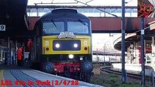 LSL 47501 + 47614 at York (\