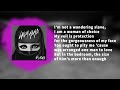 Lady Gaga - Aura / Burqa ( LYRICS - KARAOKE - INSTRUMENTAL )