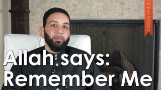 [Ramadan Prep] Remember Me; I will remember you - Omar Suleiman - Quran Weekly