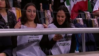 Irans damer kan stoppas från att möta Sverige - TV4 Sport