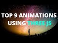 TOP 9 Animations using THREE JS with source code  | ThreeJS | AnimeJS | JS Animations  | HTML CSS