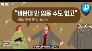 신입생·학부모 울리는 비싼 교복