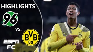 Jude Bellingham steers Borussia Dortmund past Hannover | German Cup Highlights | ESPN FC