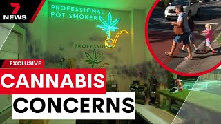 Concerns over new Goodna cannabis club and cafe | 7 News Australia