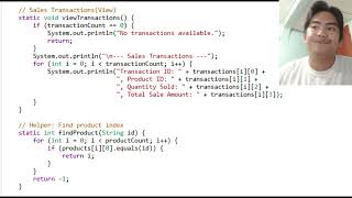 The Product Inventory Management System using Java Programming Language - CCS102
