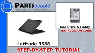 Dell Latitude 3588 (P79G002) Hard Drive \u0026 Caddy How-To Video Tutorial