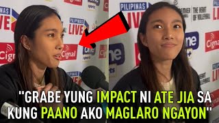 Julia Coronel Expresses Gratitude to Jia De Guzman in Post-Debut Game Interview