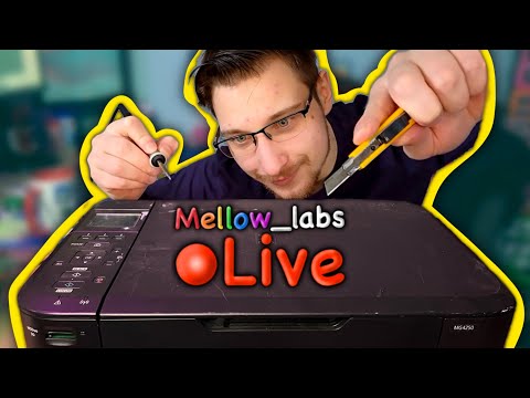 Old Printer disassembly (Mellow_Labs Live)