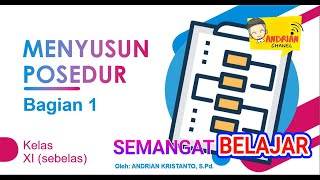 Cara Menyusun Prosedur | Bagian 1 #pjj #semangatbelajar #prosedur