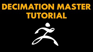 ZBrush Decimation Master tutorial