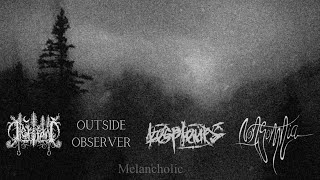 Tiefstand / Outside Observer / Les Pleurs / Non Somnia - Melancholic (Split 2024)