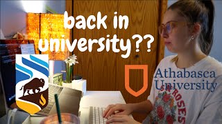 DAY IN THE LIFE! | I AM A UNIVERSITY STUDENT AGAIN??? UNIVERSITY OF MANITOBA OR ATHABASCA UNI??