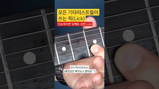 전세계 모든 기타리스트들이 쓰는 Blues 릭 즉흥연주의 필수 Lick