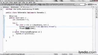 java tutorial Implementing the Runnable Interface