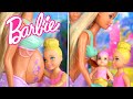 Barbie and Ken Mermaid Family - New Baby Doll Stories