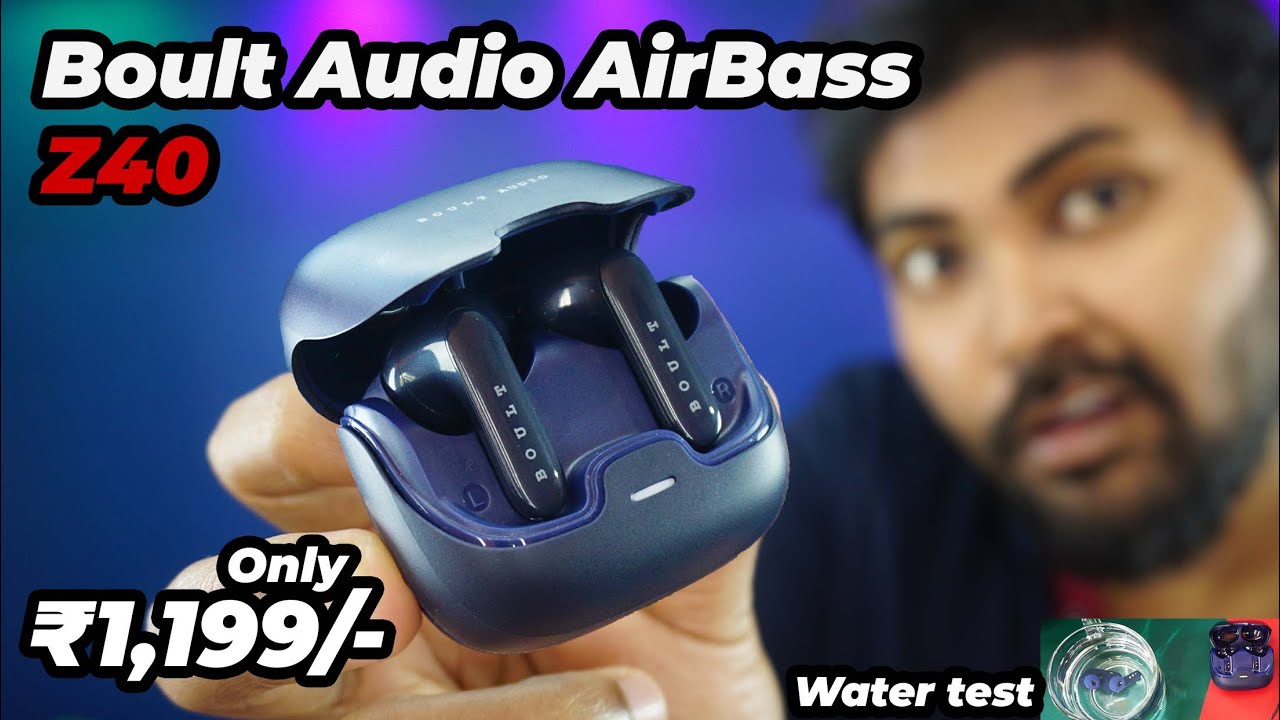 Boult Audio AirBass Z40 Earbuds | Unboxing | Review - YouTube