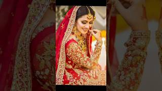 Pakistani actress bridal look whatsapp status #sajalaly #kinzahashmi #zara #aimankhan #shorts