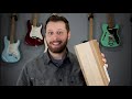 building a superstrat unboxing all the goodies