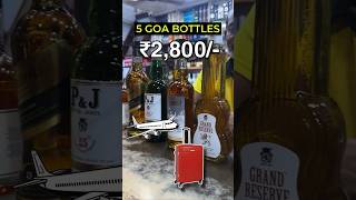 Goa Nunchi 5 Bottles Tiskocchaana…Ledha? 🫣😅Wait for Part-3😱 Brought Goa Liquor #goa #shorts