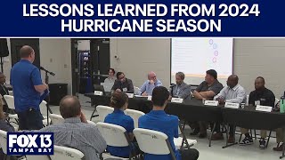Lessons learned after last year's hurricanes