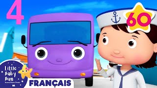 Dix Petits Bus | Comptines et Chansons pour Bébés | Little Baby Bum en Français